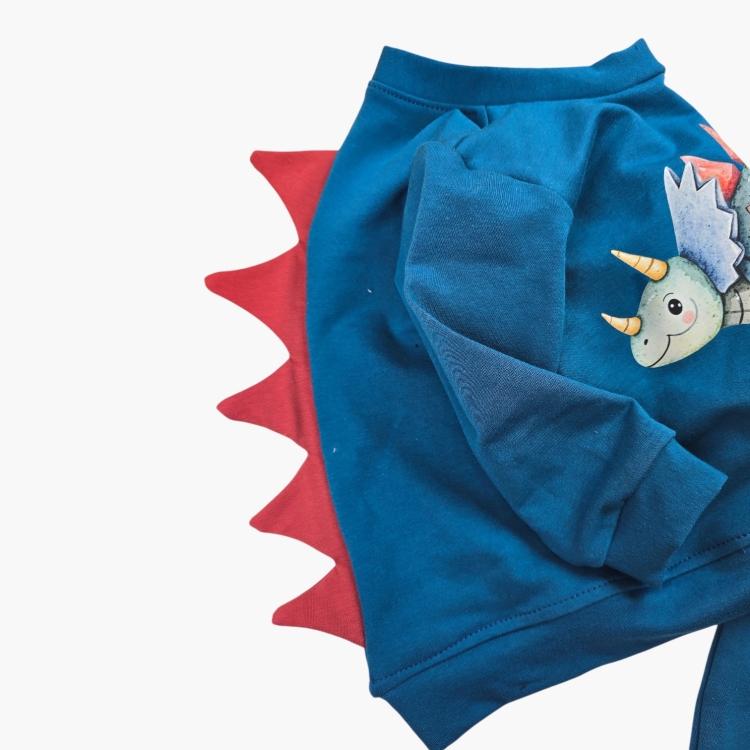 Grafika dinozaura robota na bluzie dziecięcej – Matimade