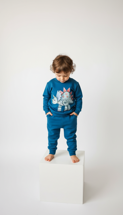 CHłopiec  Dino Robo – elastyczny pas i wygodny krój