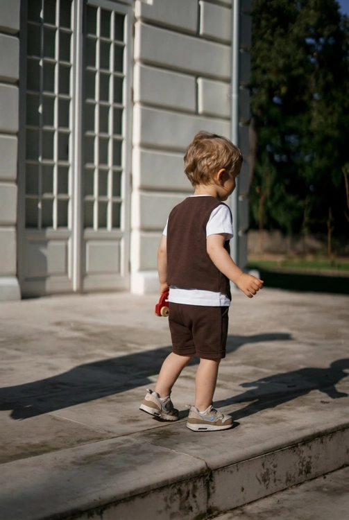 elegancki zestaw dla chłopca