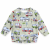 Miętowa bluza dziecięca w autobusy retro.png